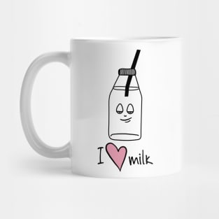 Cartoon bottle of milk Mug